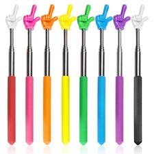 8 Pcs Teacher Pointer Stick for Classroom Extendable Pointer Finger Telescoping picture