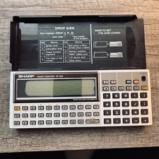 Sharp PC-1350 CE-126P EA-23E Adaptor Vintage Computer READ Details Below picture