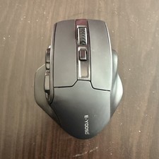 E-YOOSO X-31 Wireless Gaming Mouse 2.4GHz Ergonomic Adjustable DPI Black NO BOX picture