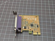 Dell SUNIX PAR6408A 1Port IEEE1284 Parallel PCIe X1 Board 0XKTC2 picture