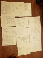 RARE Heathkit Hero 1 ET-18 Robot Technical Schematics/ Illustrations- Lot Of 19 picture