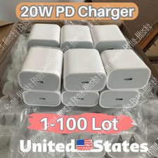 Lot 20W USB Type C Power Adapter Fast Charger Cube Block For iPhone iPad Android picture
