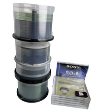 167 DVRs & DVD+R Memorex, TDK, Staples, Verbatim, Great Quality, & Sony READ picture