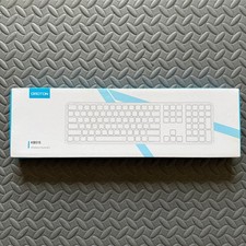 Omoton KB515 Full Size Wireless Keyboard White picture