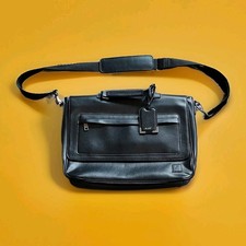 ALDO Black Messenger Bag Adjustable Strap and Pockets picture