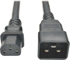 Tripp Lite P032-003 PDU Power Cord Cable C13 to C20 Black 3 FT picture