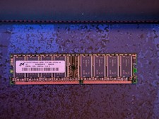 Micron 256MB DDR-266MHz PC2100 SDRAM Memory MT8VDDT3264AG-265B1 PC2100U-25330-A0 picture