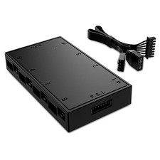 ID-COOLING HA-08 Fan Hub for Computer Internal Fans, 8 PWM Ports+8 ARGB picture