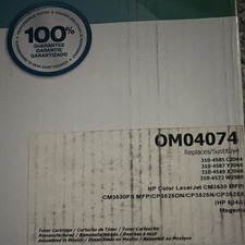 OfficeMax OM04074 Magenta Reman Laser Toner for HP CP3525N CM3530FS picture