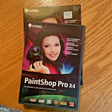 Corel Paint Shop Pro X4 Photo Editing Software Pre Owned EXCELLENT picture