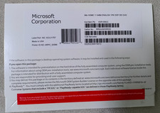 Win 11 Home 64 bit DVD with Product License Key New Sealed &  picture