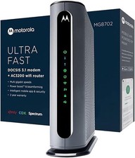 Motorola MG8702 Ultra Fast Cable Modem Router (AC3200) picture