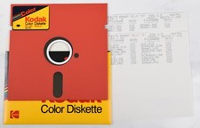 Vintage Kodak Computer Floppy Disk-Rare, Atari, Untested, As-Is (DOS 2.5) picture