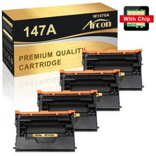 4-PK W1470A 147A Toner Compatible With HP LaserJet M610n M611dn M634h WITH CHIP picture