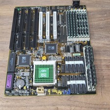 MTech R418W2 486 Motherboard Cyrix Cx486 DX2-66 SiS 496/497 RAM Cache ISA PCI picture