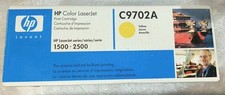 HP C9702A Yellow Toner Cartridge for Color LaserJet 1500 2500 NEW AND SEALED-OEM picture