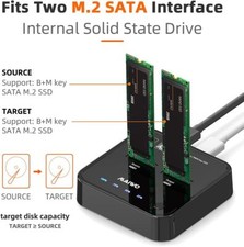 MAIWO SATA M.2 SSD Duplicator, SATA M.2 to Type C Hard Drive Docking Station picture