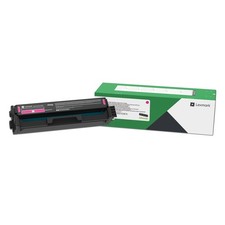 Lexmark C3210M0, Return Program Toner Cartridge, 1500 Page-Yield, Magenta picture