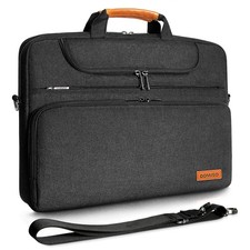 DOMISO 17-17.3 Inch Laptop Bag, Waterproof Business 17 - 17.3 Inch, Black picture