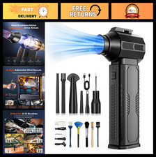 Ultra-Powerful Compressed Air Duster 130,000RPM | Cordless Rechargeable Blower, picture