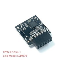 USTPM2.0 12pin-1Module Trusted Platform for MSI MS-4462MAG B550M MORTAR MAX WIFI picture