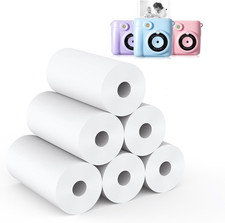 6 Rolls Instant Print Paper Kids Camera Paper Refill - Hikkon Thermal Print Pape picture