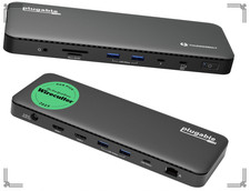 Plugable Thunderbolt 4 Docking Station TBT4-UD5 | Dual 4K Displays | Single 8K S picture