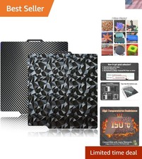 JUUPINE 3D Printer Build Plate Smooth PEO+Smooth PET 257x257mm Spring Steel S... picture