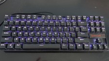 Redragon K552p-KB KUMARA RGB LED Backlit Mechanical Gaming Keyboard Wired TESTED picture