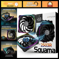 140mm RGB PWM Fan 3 Pack - Silent Performance, Dual Lighting Loop, 5V Addressabl picture