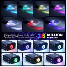 Mini Twinkle Fiber Optic Lights - 200pcs 6.5ft Cable picture