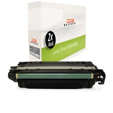 2x MWT Toner Cartridge BLACK Alternative For HP CE340A 651A picture