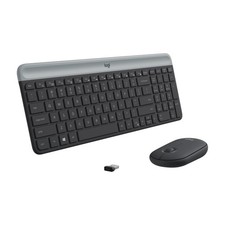 Logitech MK470 Slim Wireless Keyboard and Mouse Combo - Modern 21.3, Graphite picture