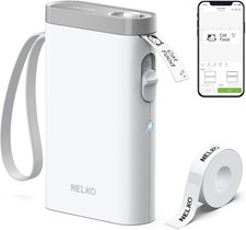 P21 Label Maker Machine with Tape Bluetooth Printer White picture