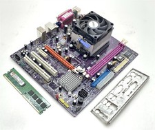 ECS GeForce 6100SM-M V:1.0 HT2000 AM2 mATX AMD Athlon 64 X2 4600+ 2.4GHz 1GB I/O picture