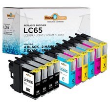 LC65 LC-65 for Brother Ink Cartridges fits MFC 6890DW MFC 5895CW Lot picture