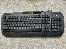 Bugha Keyboard Black Works Wired Gaming LED Lights 19 x 8 picture