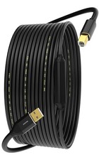32ft USB A to B 2.0 Printer Cable with Signal Booster, 480Mbps High-Speed Connec picture
