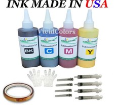 PREMIUM DYE SUBLIMATION INK 100ML BOTTLES FOR  Ecotank ET-2720 ET- 2760 PRINTERS picture