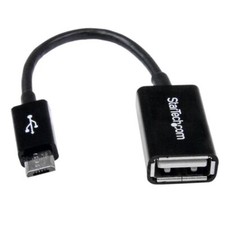 StarTech UUSBOTG 5in Micro USB to USB OTG Host Adapter M/F USB for Mouse, picture