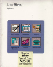 Vintage Lotus Works Training Package Tutorial and Reference Books 1990 Sealed  picture