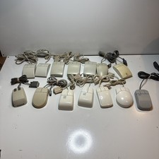 Huge Vintage Computer Mouse Lot (14x) Retro PC Ball Mice Untested Sold As Is picture