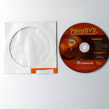 CyberLink PowerDVD 3.0 DVD Player Software Disc w/ Key Vintage Windows PC picture