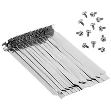 12pcs PCI Slot Cover PCI L Blank Bracket Expansion Blank Plate Supply picture