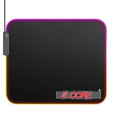 5Core Gaming Mouse Pad RGB 12 Light Modes 2 Zone Desk Mouse for Computer Laptop picture