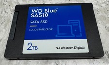 WD Blue SA510 2TB SATA SSD *Only 1 Hour Total Use* WDBB8HO020BNC picture