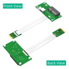 New For NGFF M.2 Key A/E to PCI-E Express X4 X8 Cable USB Riser Card W/FPC Cable picture