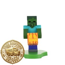 Minecraft Zombie Cable Guys Holdems Mini Phone Stand And Device picture