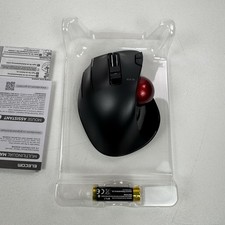 Elecom EX-G LEFT HANDED Trackball Mouse – 2.4 GHz USB Wireless – Ergonomic Thumb picture
