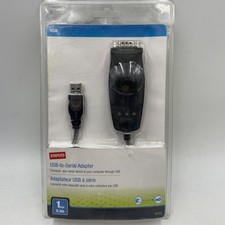 Staples USB-to-Serial Adapter. New in Package. Compatible With Older Windows picture
